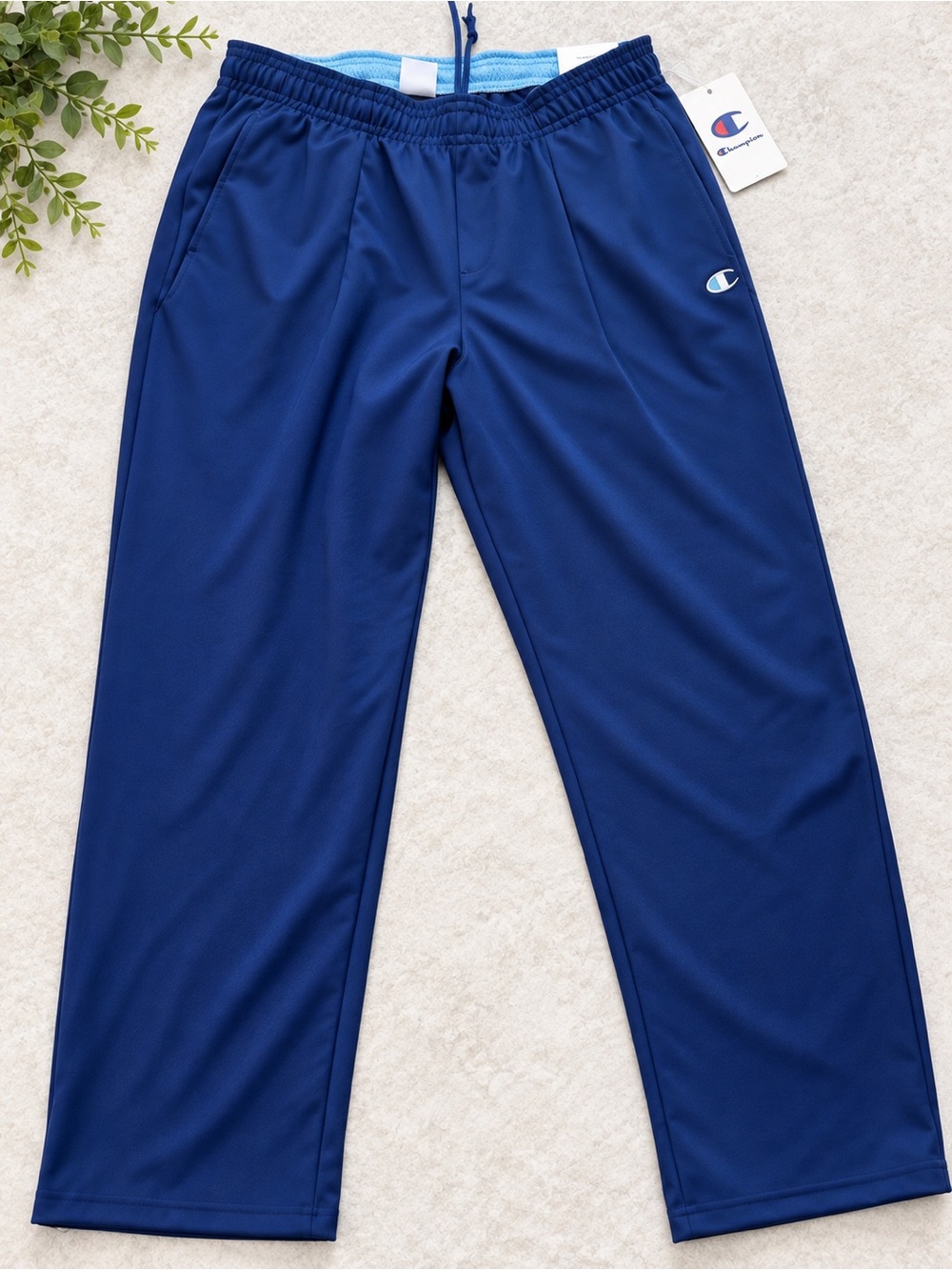 Champion Men's Navy Blue Athletic Joggers